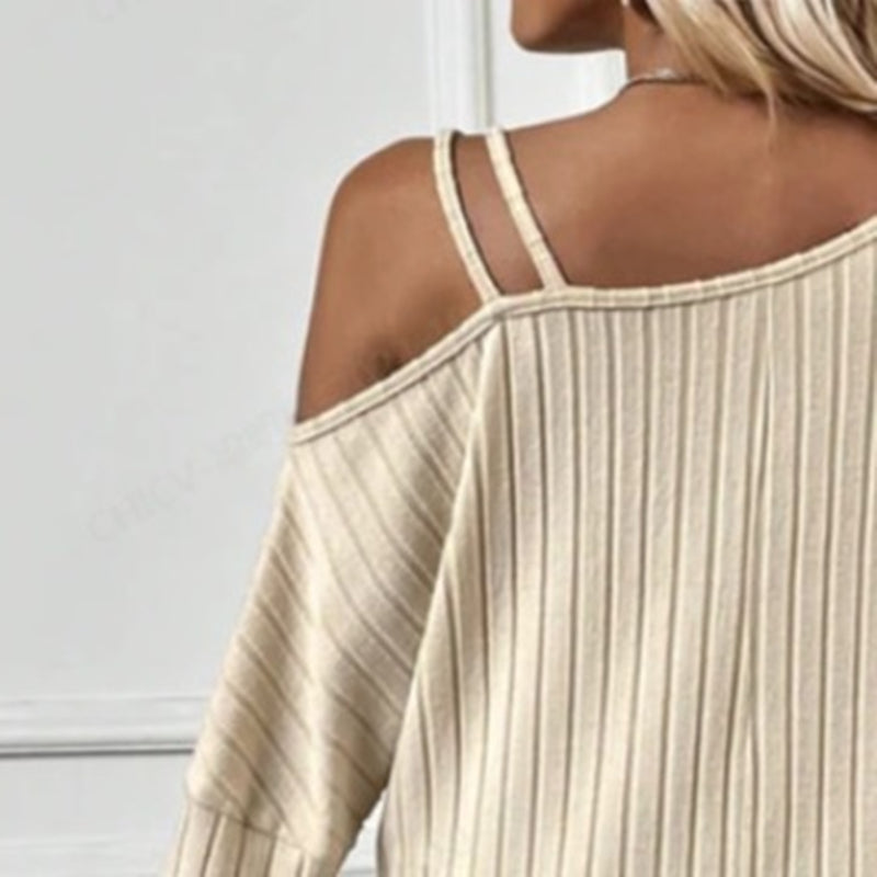 Trui off-shoulder