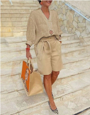 Katoenen-linnen  set