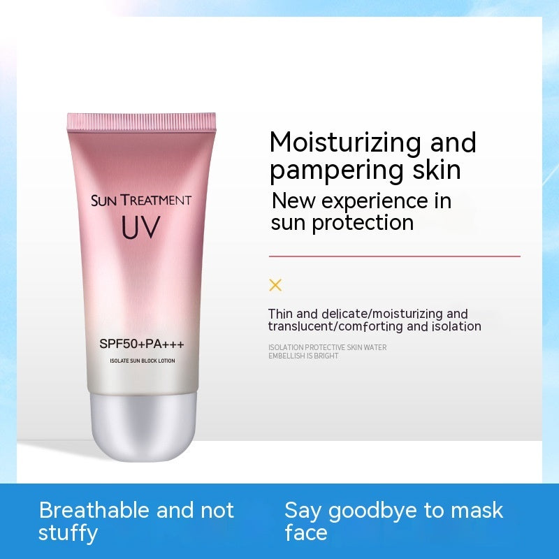 Zonnebrandcrème SPF50 Isolatie UV-bescherming Zomer