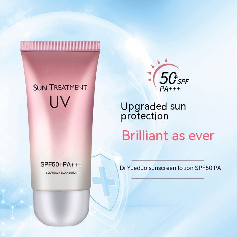 Zonnebrandcrème SPF50 Isolatie UV-bescherming Zomer