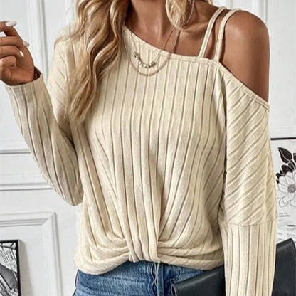 Trui off-shoulder