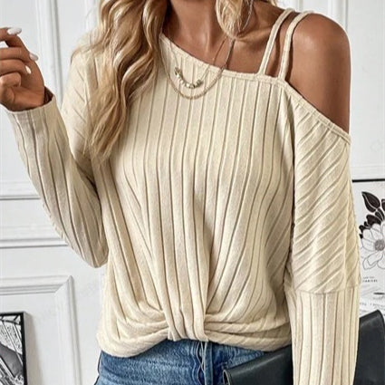 Trui off-shoulder