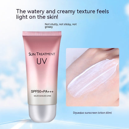 Zonnebrandcrème SPF50 Isolatie UV-bescherming Zomer